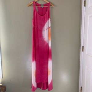 Free People C & C California Tie Die Maxi Dress